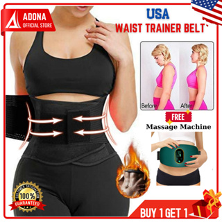 USA WAIST TRAINER HOT BELT POWER Waist Trainer Body Shaper Weight Loss  Trimmer Belt Shaper Slimming
