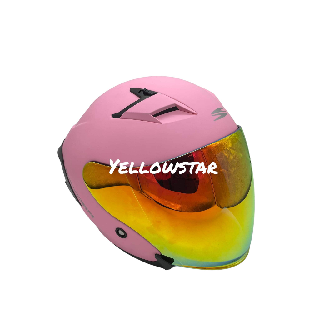 Spyder Fuel Model Half Dual Visor Helmet (Free Clear Visor) | Shopee ...