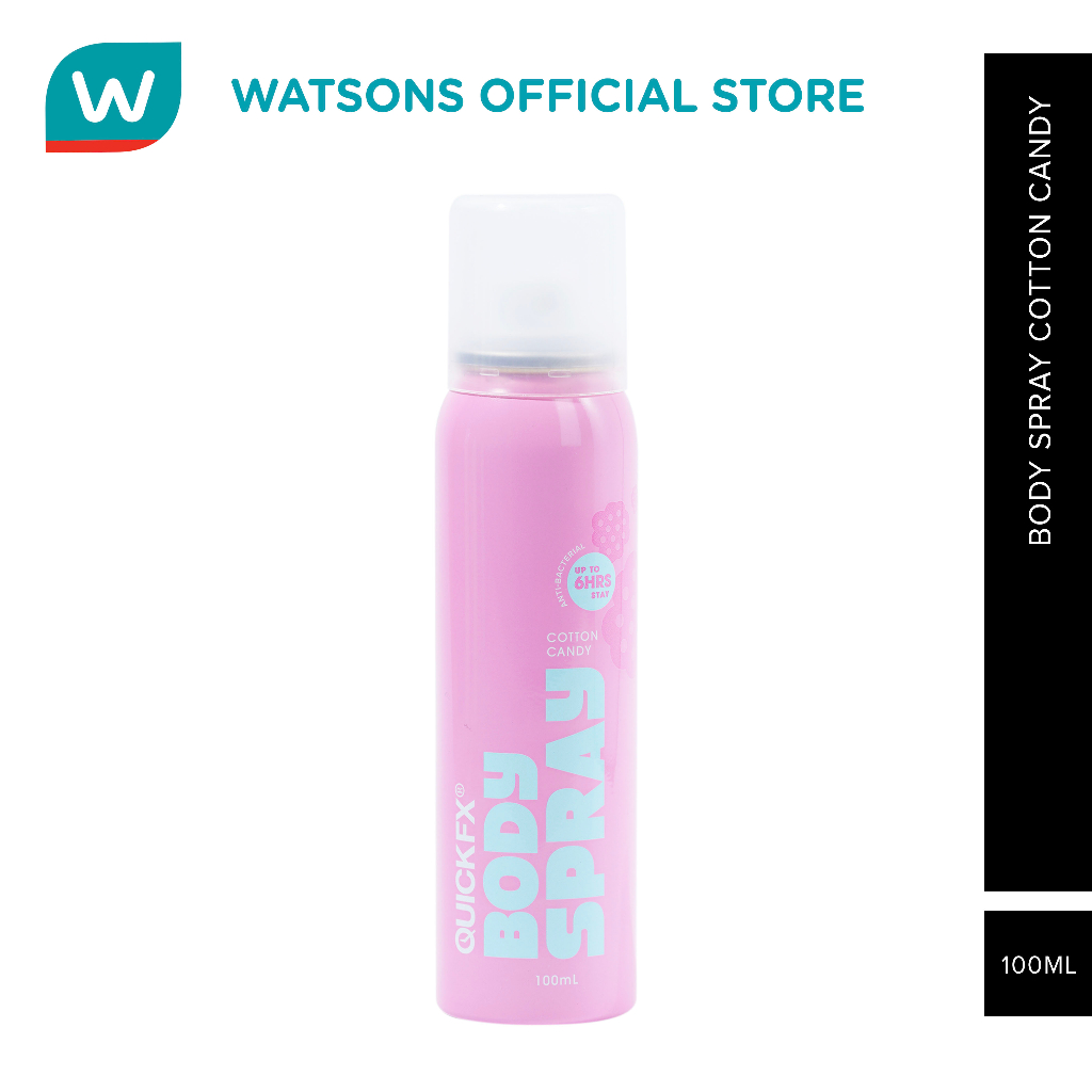 QUICKFX Body Spray Cotton Candy 100ML | Shopee Philippines