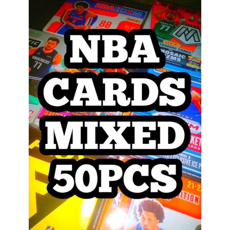 NBA BULK CARDS MIXED 50pcs & 100pcs Shopee Philippines