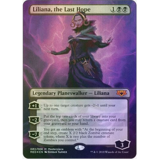 MTG Proxy Card - Liliana, the Last Hope (Foil) | Mythic Edition (MED) | Shopee Philippines