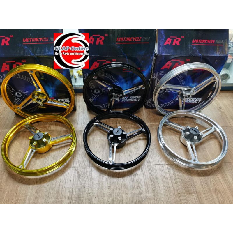 ATR Mags Wheel -F90 for Sniper150/155 F 1.60x17 /R 1.60x17 | Shopee ...