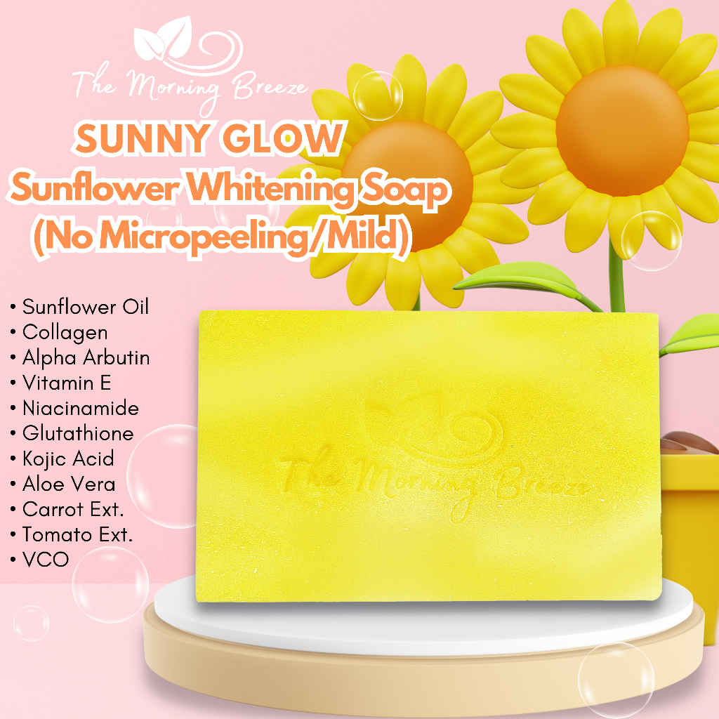SUNFLOWER SOAP SUNNY GLOW SOAP MILD WHITENING SOAP MOISTURIZING