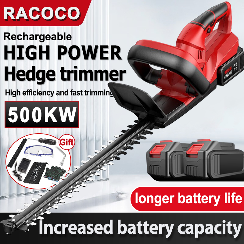 Cordless Electric Hedge Trimmer Household Trimmer Lion Rechargeable