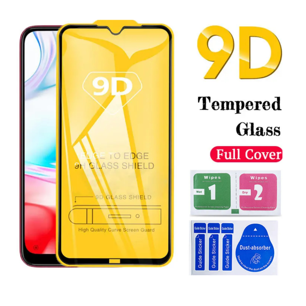 9D Full Tempered For Oppo a15 a16 a3s a5s a17 a18 a31 a37 a76 a5 a92 ...