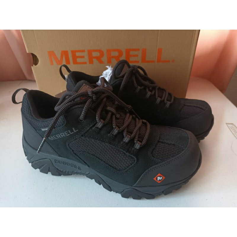 Merrell Safety Shoes MOAB ONSET WP CT | Shopee Philippines