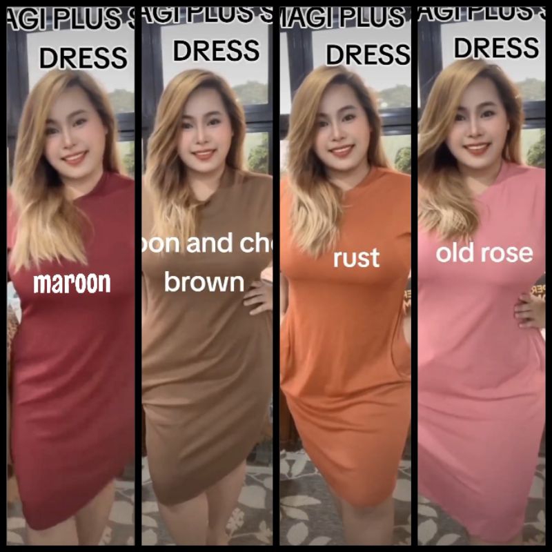 MAGI PLUS SIZE DRESS | Shopee Philippines