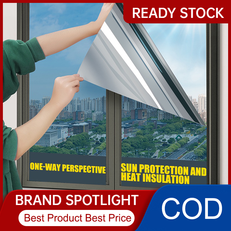 5M Tint Opaque Glass Sticker Window Film Bedroom Sunscreen Insulating ...