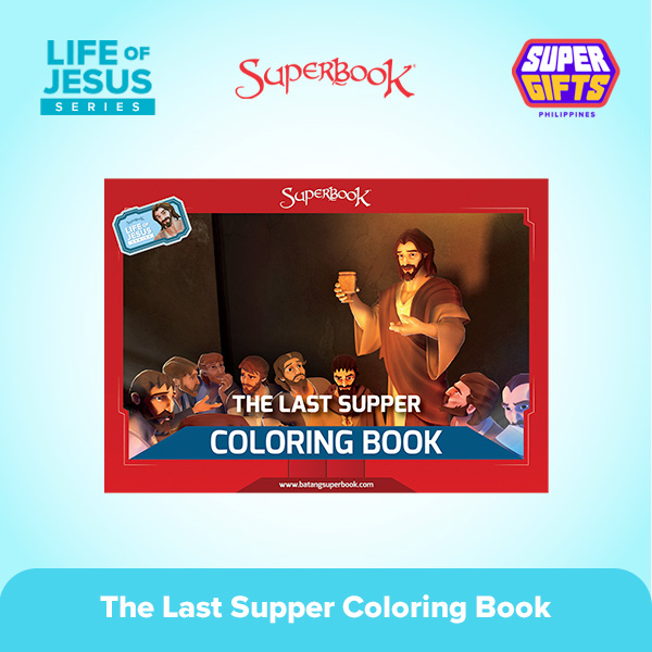 Superbook® The Last Supper Coloring Book Shopee Philippines