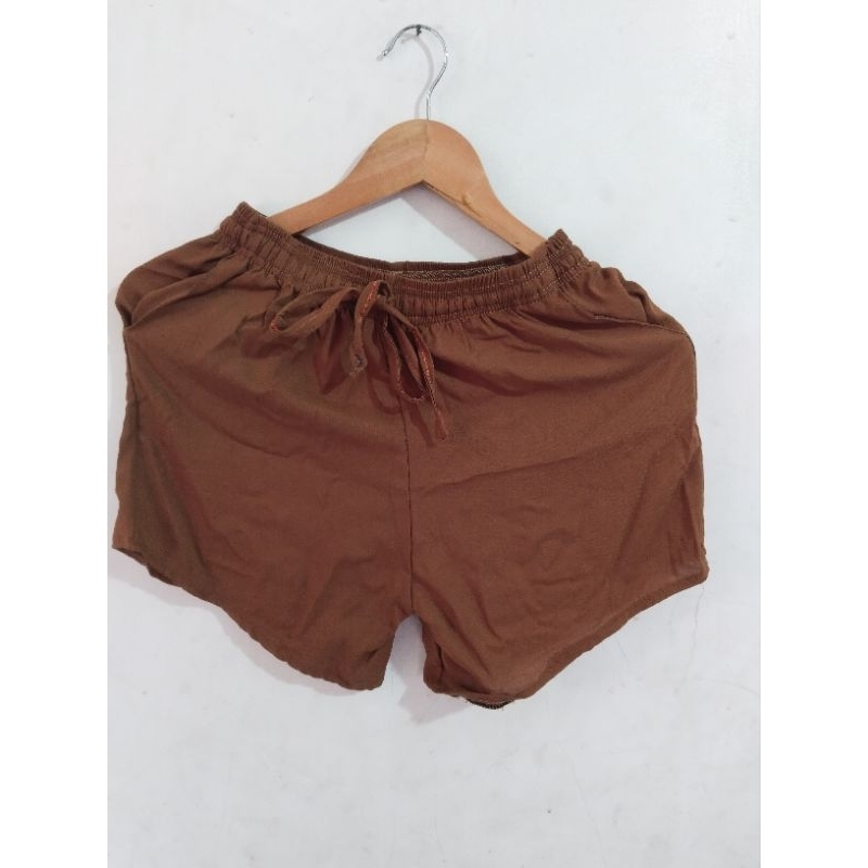 Velvet Trisha Rayon Challis Short Sleeve Blouse - Acorn main image 1