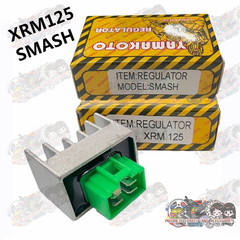 LJ Motorcycle yamakoto 4 pin Regulator Rectifier Xrm 125, Smash(4 wire