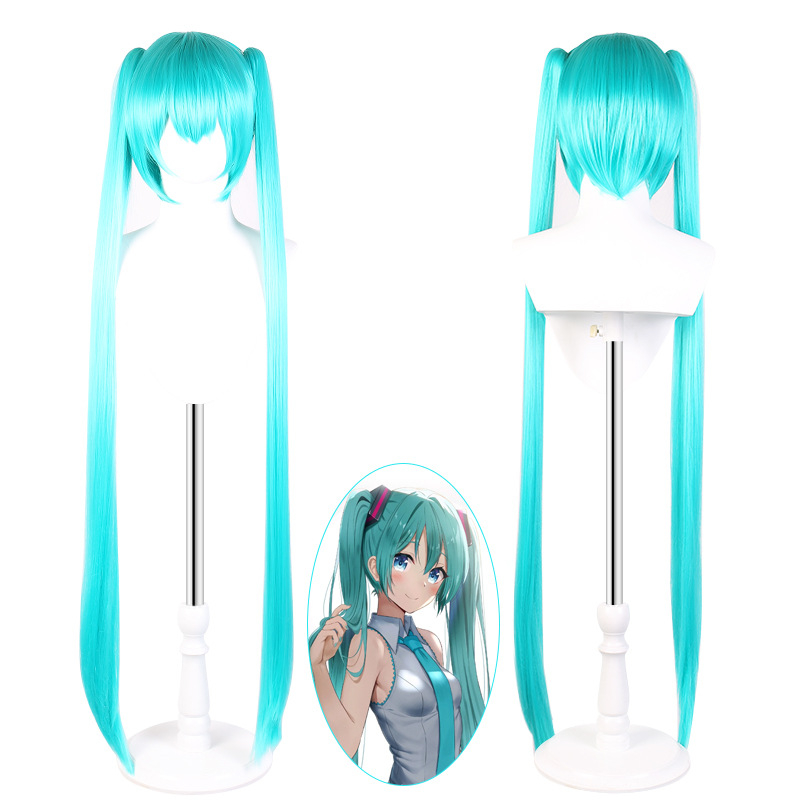 Hatsune Miku Wig Beginner Future Kawaii Cosplay Outfits Halloween blue