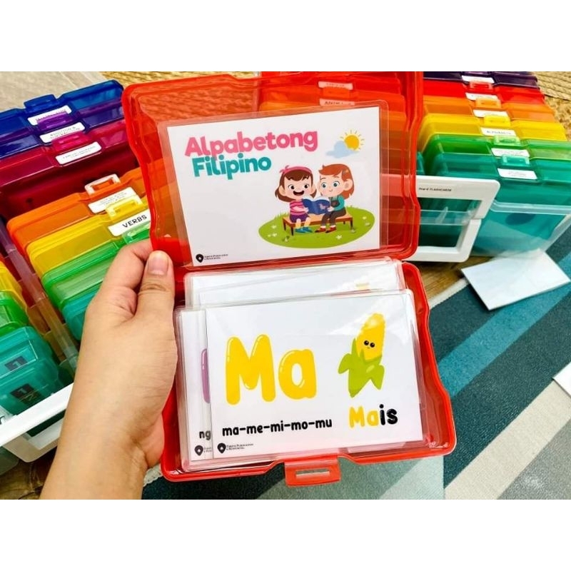 Alpabetong Filipino Flashcards | Shopee Philippines