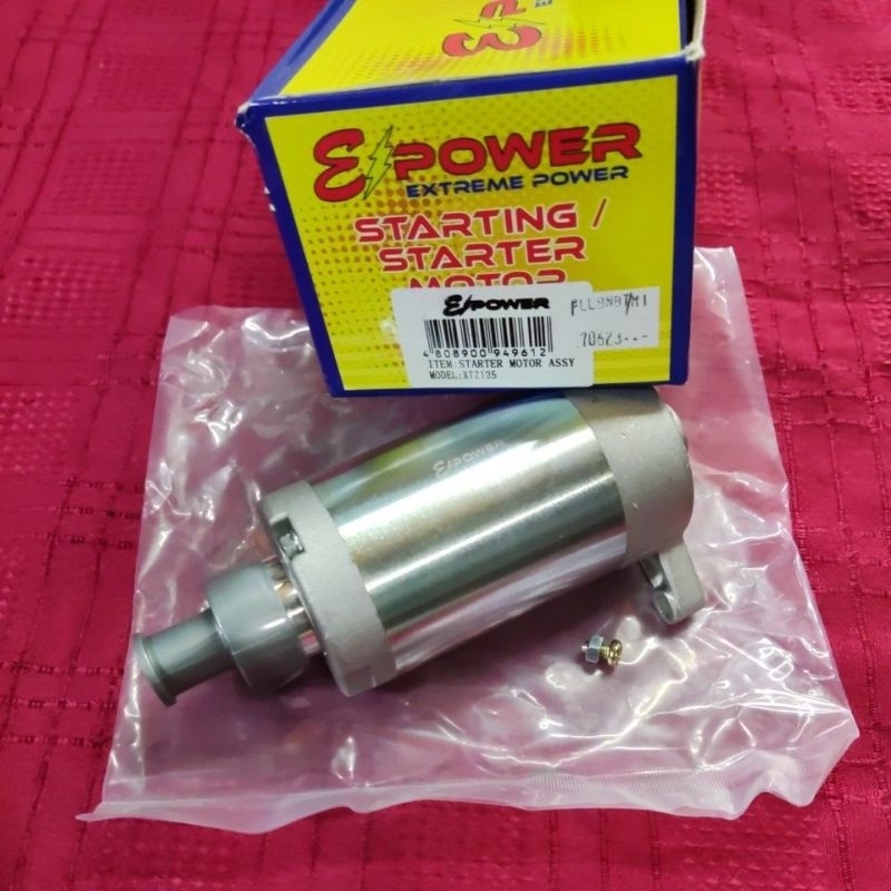 XTZ125 STARTER MOTOR | Shopee Philippines