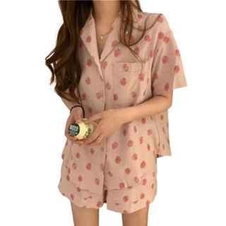  STJDM Nightgown,Pink Pruple Women's Sleep Pajama Set
