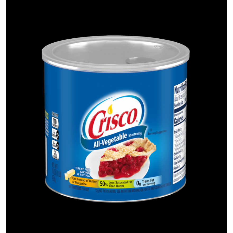 Crisco AllVegetable Shortening Great For Baking & Frying Gluten Free