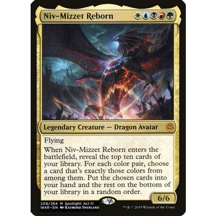 Niv-Mizzet Reborn - War of the Spark (WAR) MTG | Shopee Philippines