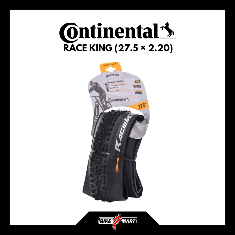 Continental RaceKing Reifen 29x2.2 – RaceSport, BlackChili, Für MTB, Hoher Grip, Niedriger Rollwiderstand