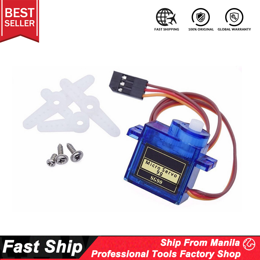 Original Towerpro Sg90 Sg 90 9g Micro Servo Dc Motor 180 Degrees 6v Dc Sg 90 Plastic Shopee 5054