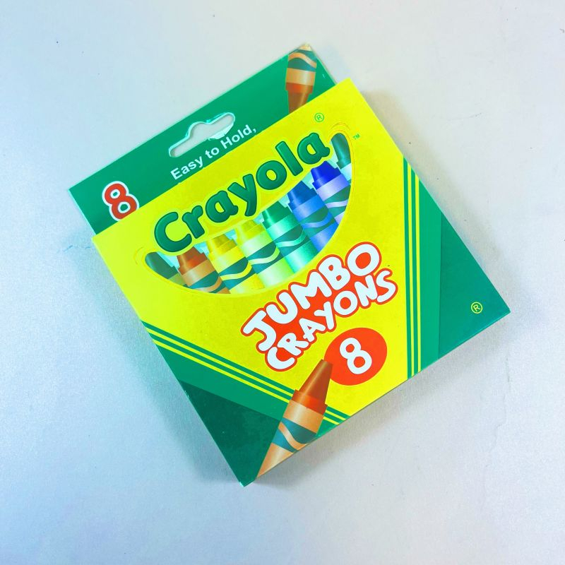 HS Crayola Crayons So Big&Jumbo 8 Colors Shopee Philippines