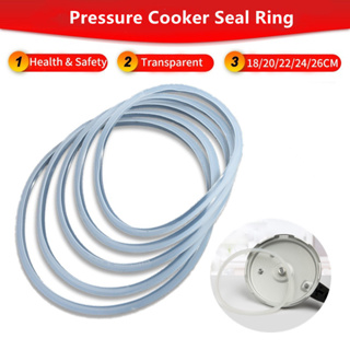 22 24 26CM Sealing Ring Pressure Cooker Seal Ring Gasket White Silicone  Rubber