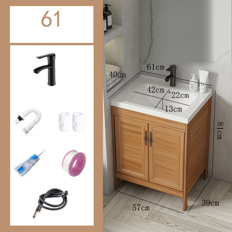 【55*40cm】Bathroom with Mirror Bathroom Sink with vanity