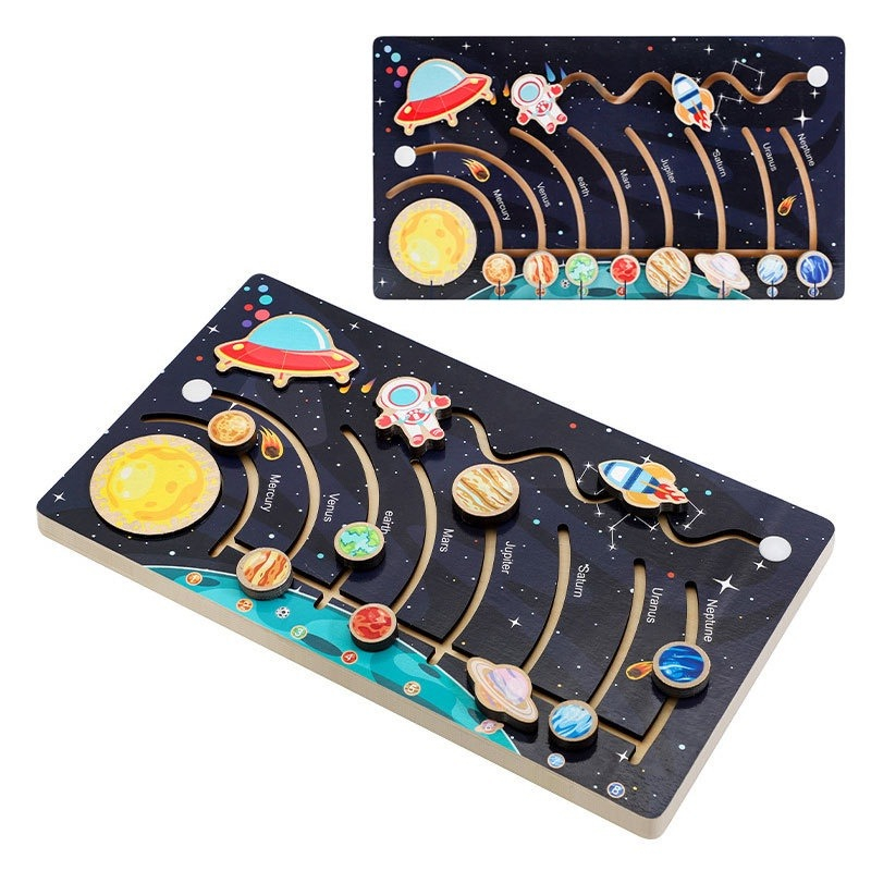 Solar System Board Game Eight Planets School Project Material Kids ...