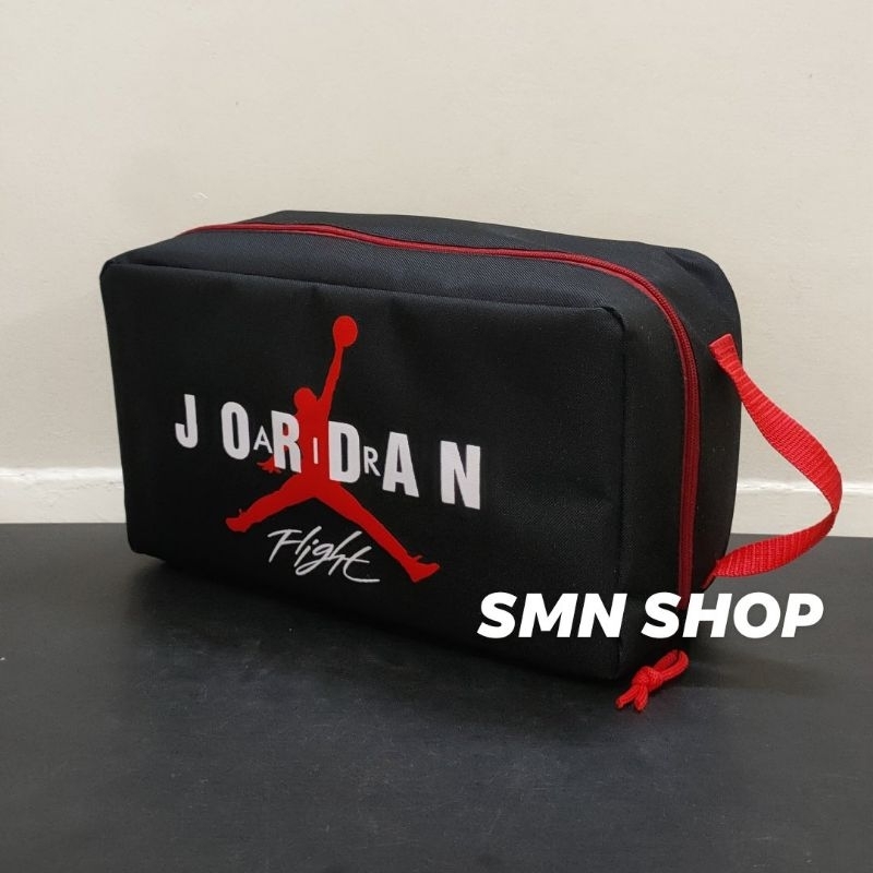 Premium Quality Flight Black Red Dust Proof Shoe Box Travel Bag ...
