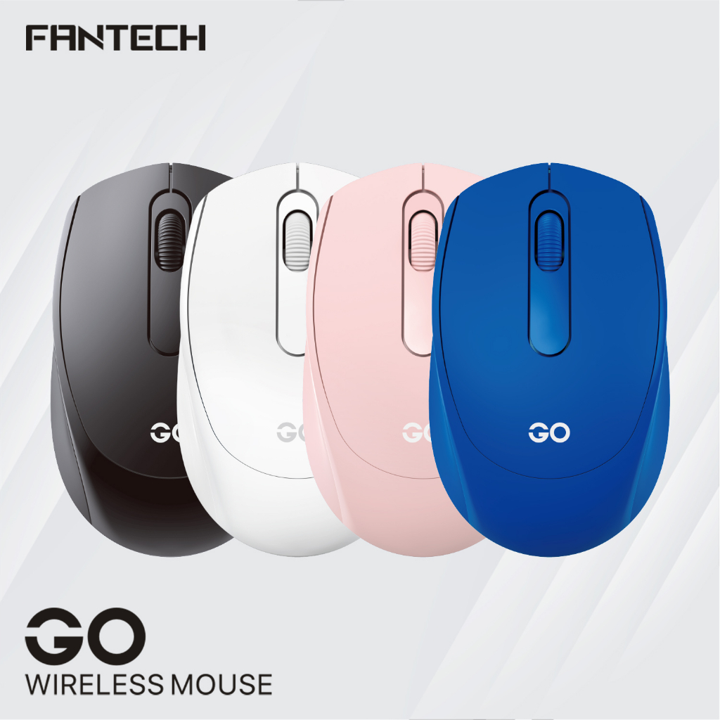 Fantech W603 Go Wireless Optical Tracking Technology Office Mouse With Smooth Cursor Control Shopee Philippines