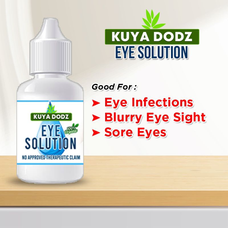 eye solution kuya dodz (balik basa,linaw) from herb of tawa tawa extract natural ingredients