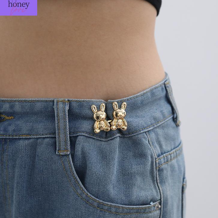 Cute Little Rabbit Waist Retraction Fastener Detachable Waist ...