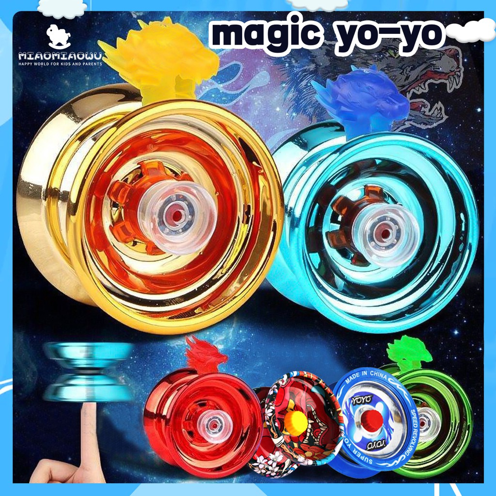 Magic Yoyo Professional Trick Yoyo with Spinning String Toys Competition Luminous Shopee