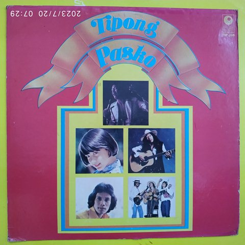 Various Artist Tipong Pasko OPM (Christmas Album) Vinyl Record LP Plaka ...