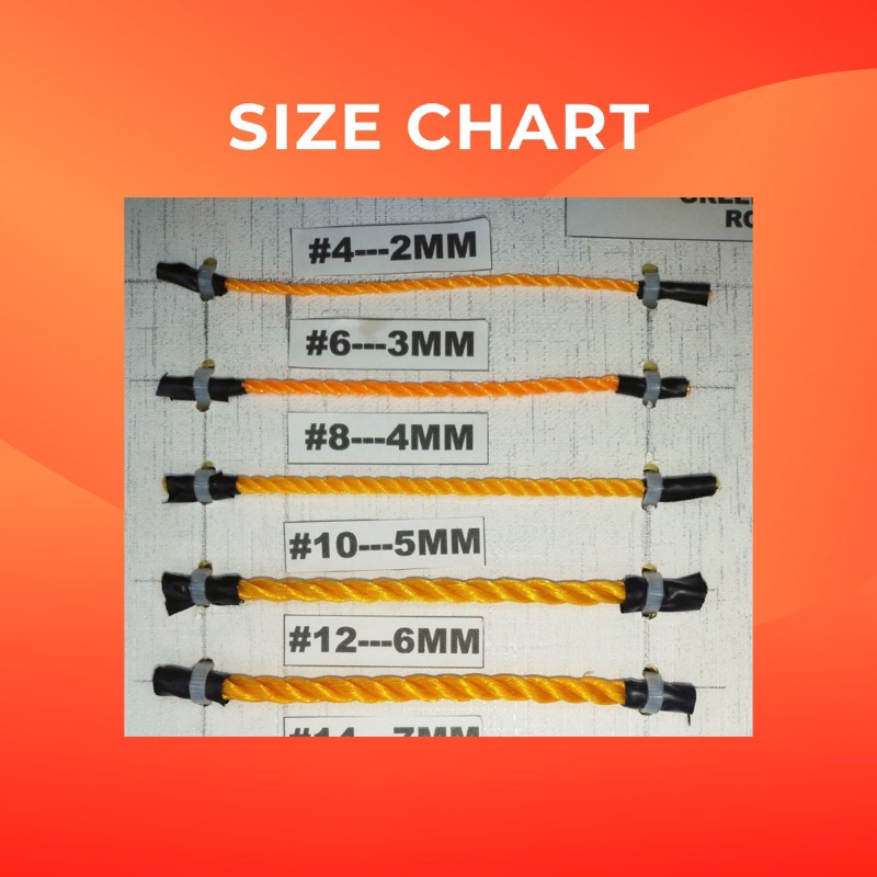 200（meter）High quality NYLON ROPE Polyethylene Rope chamber pamo shark1 ...