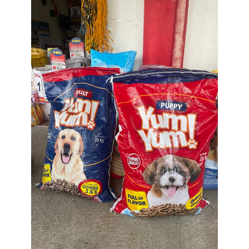YUM YUM DOG FOOD PUPPY OR ADULTS Shopee Philippines