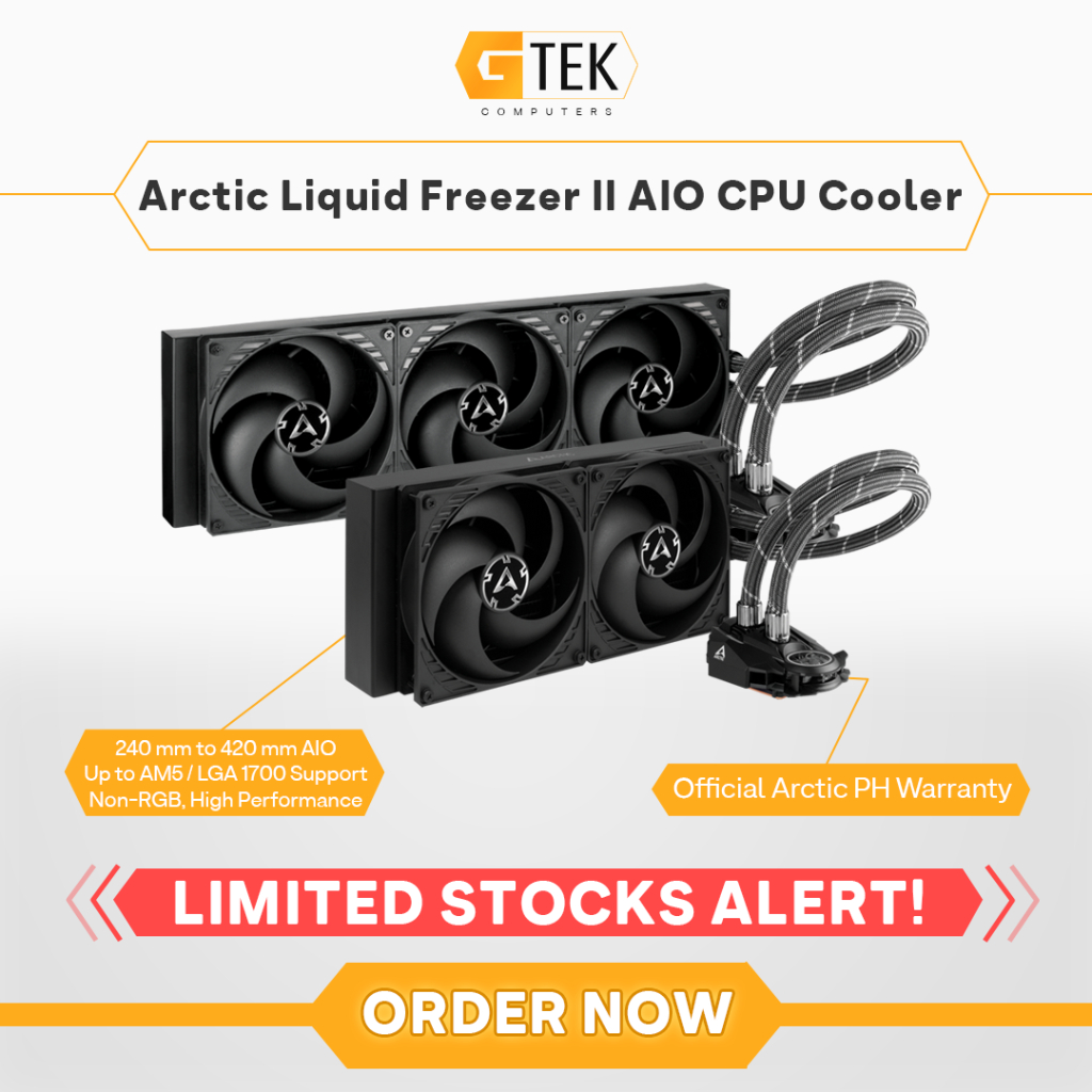 ARCTIC Liquid Freezer II 240mm 280mm 360mm 420mm AIO CPU Water Cooler
