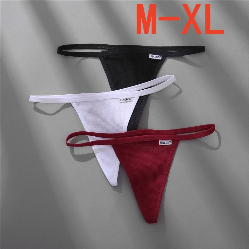 Cotton Thongs Women Bikini Panties Woman Thong G String Underwear Panties Shopee Philippines 