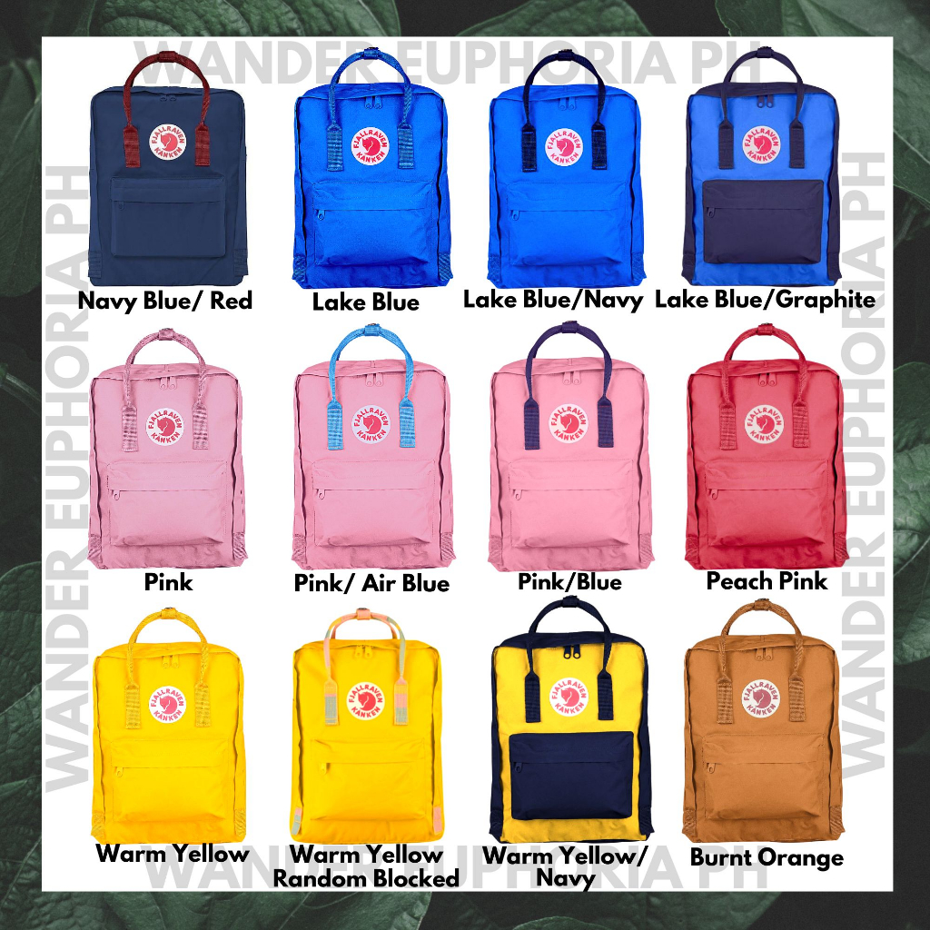 Kanken Backpack Mini Classic Big Shopee Philippines