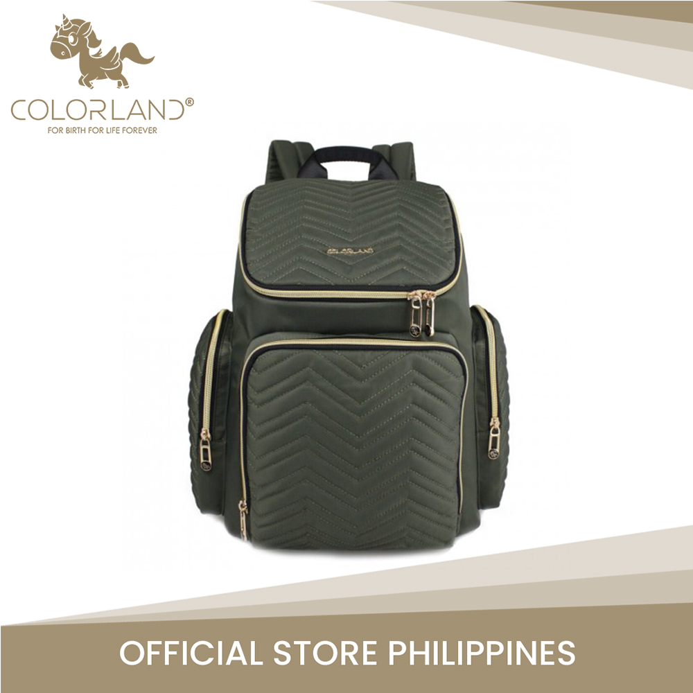 Colorland Georgia Khaki Baby Changing Bag Colorland Zara Baby