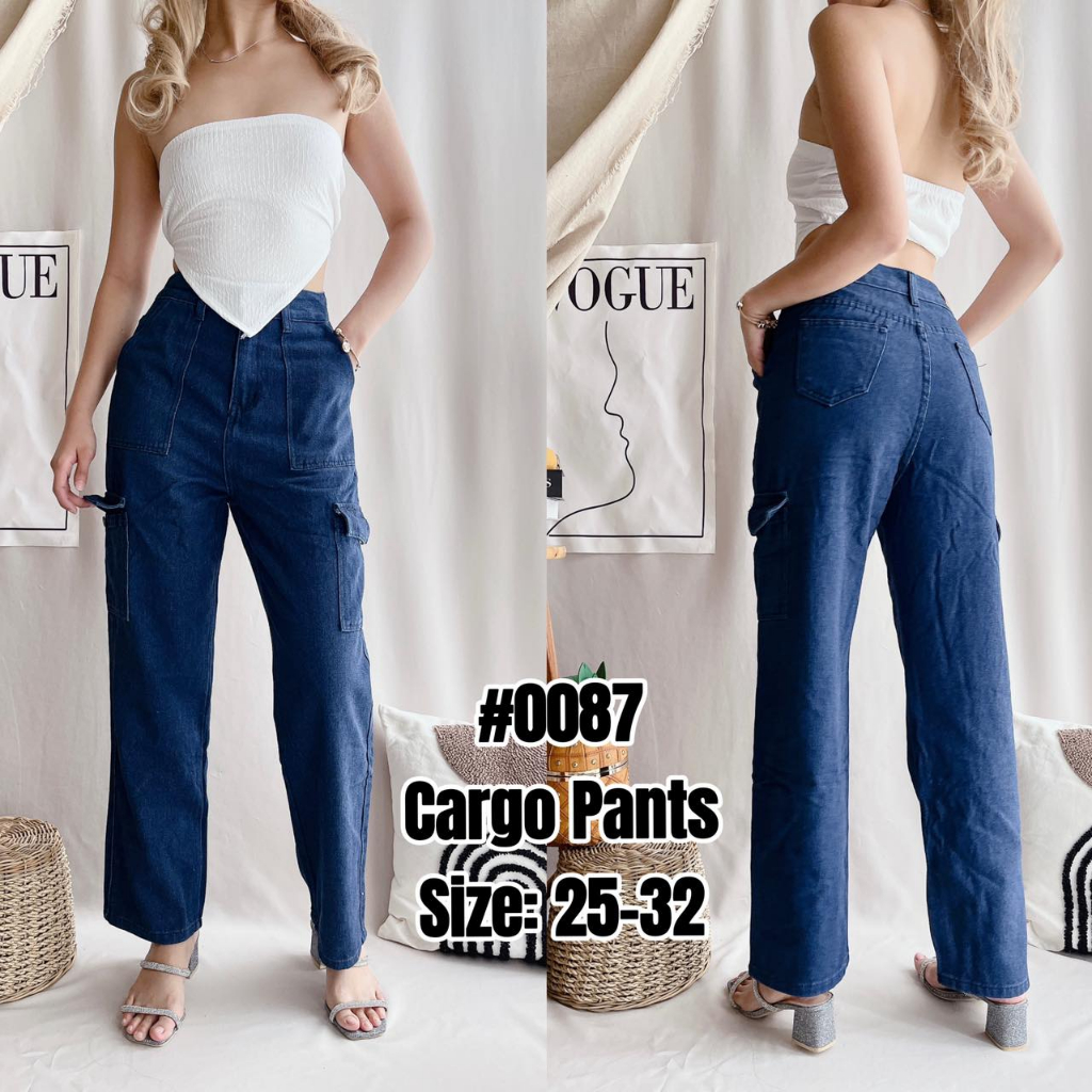 leapord halloween outfit American Hot Girl Style Heavy Industry Three-Dimensional Pocket Low Waist Micro-Pull Overalls Women's Washed Horn Horseshoe Pants
