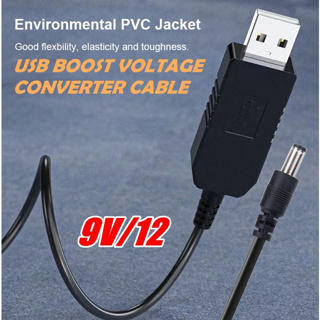 High Quality USB Boost Converter DC 5V to 9V 12V USB Step-up Converter Cable  W/ LED Digital Display