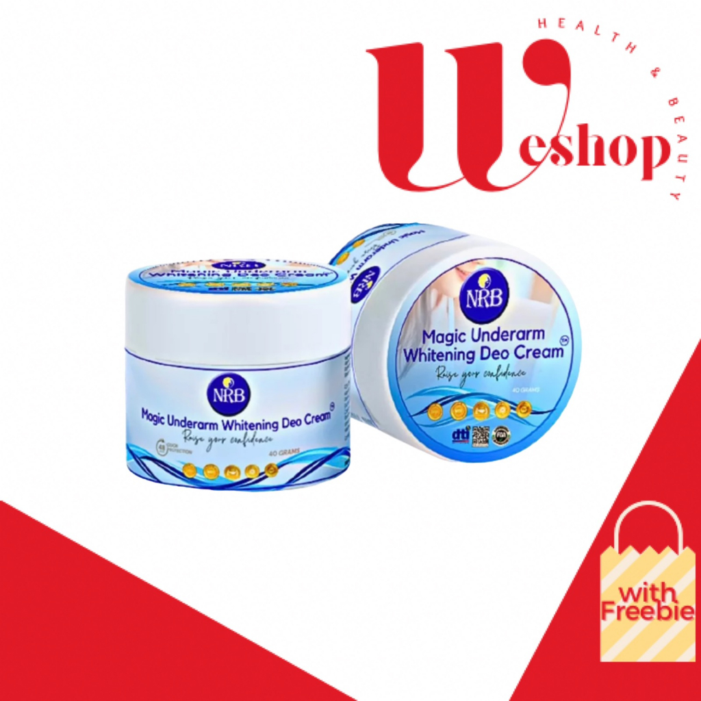 ORIGINAL NRB MAGIC UNDERARM WHITENING DEO CREAM (new packaging