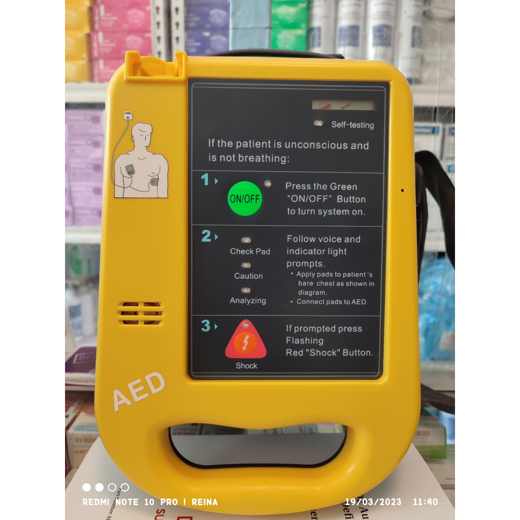 AUTOMATED EXTERNAL DEFIBRILLATOR (AED) Shopee Philippines