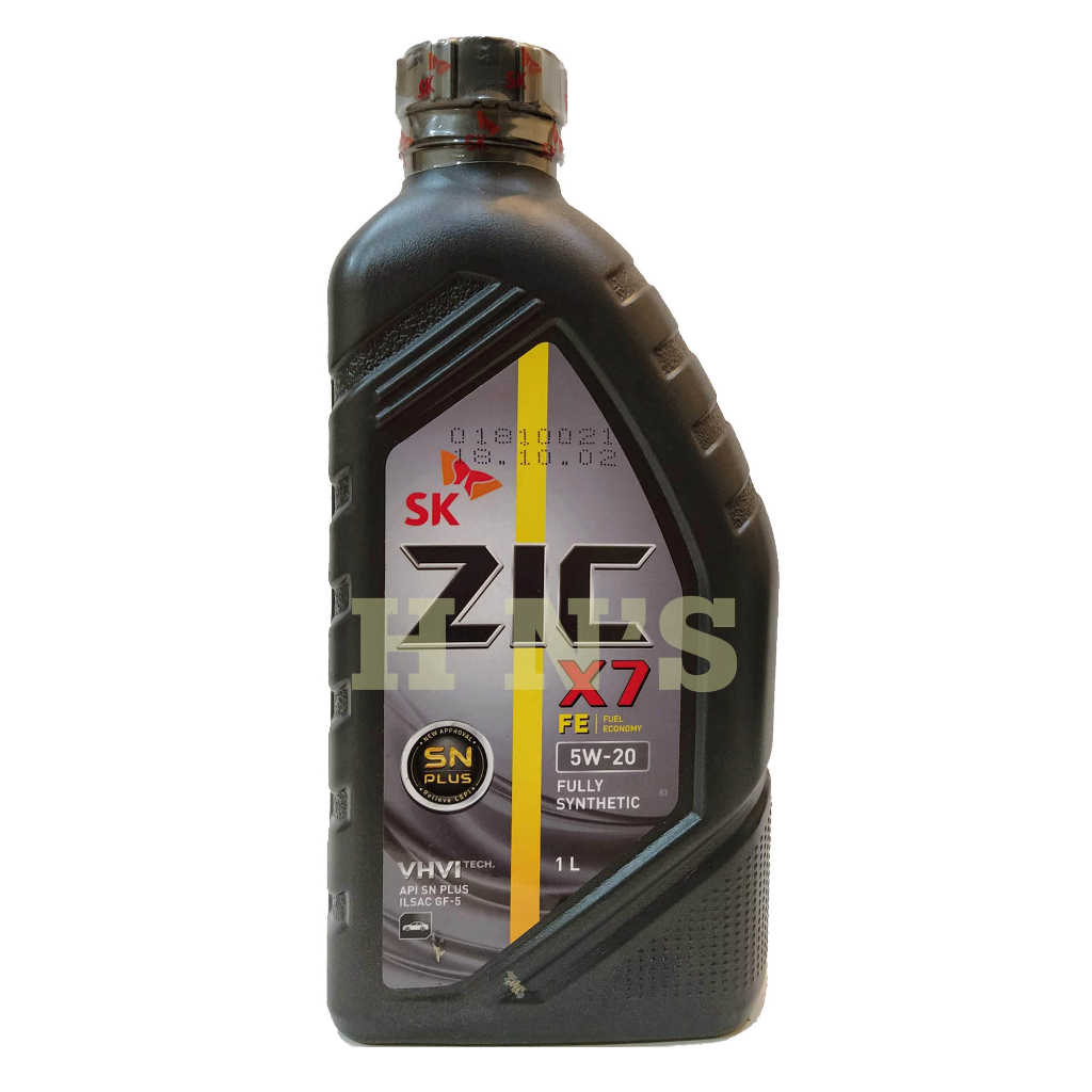 SK ZIC X7 FE 5W-20 Fully Synthetic Motor Oil ( 1 Liter ) | Shopee ...