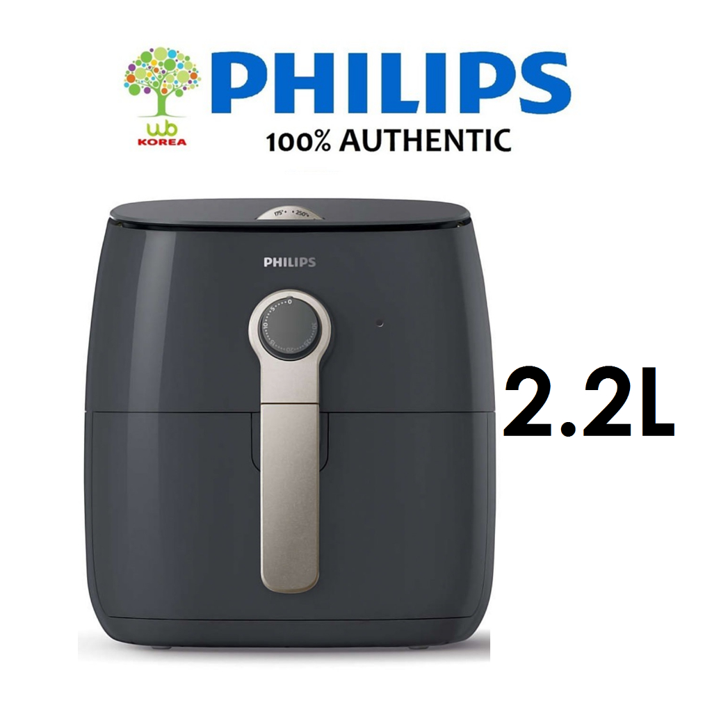 PHILIPS Viva Collection Air Fryer HD9621/45 2.2L (Black) Shopee