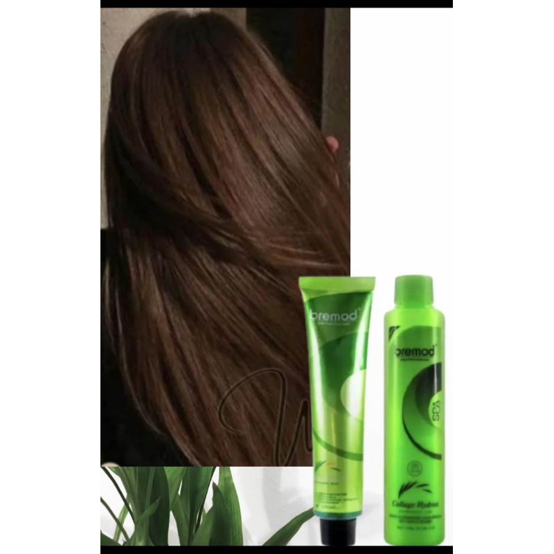 MEDIUM BROWN BREMOD HAIR COLOR WITH OXII | Shopee Philippines