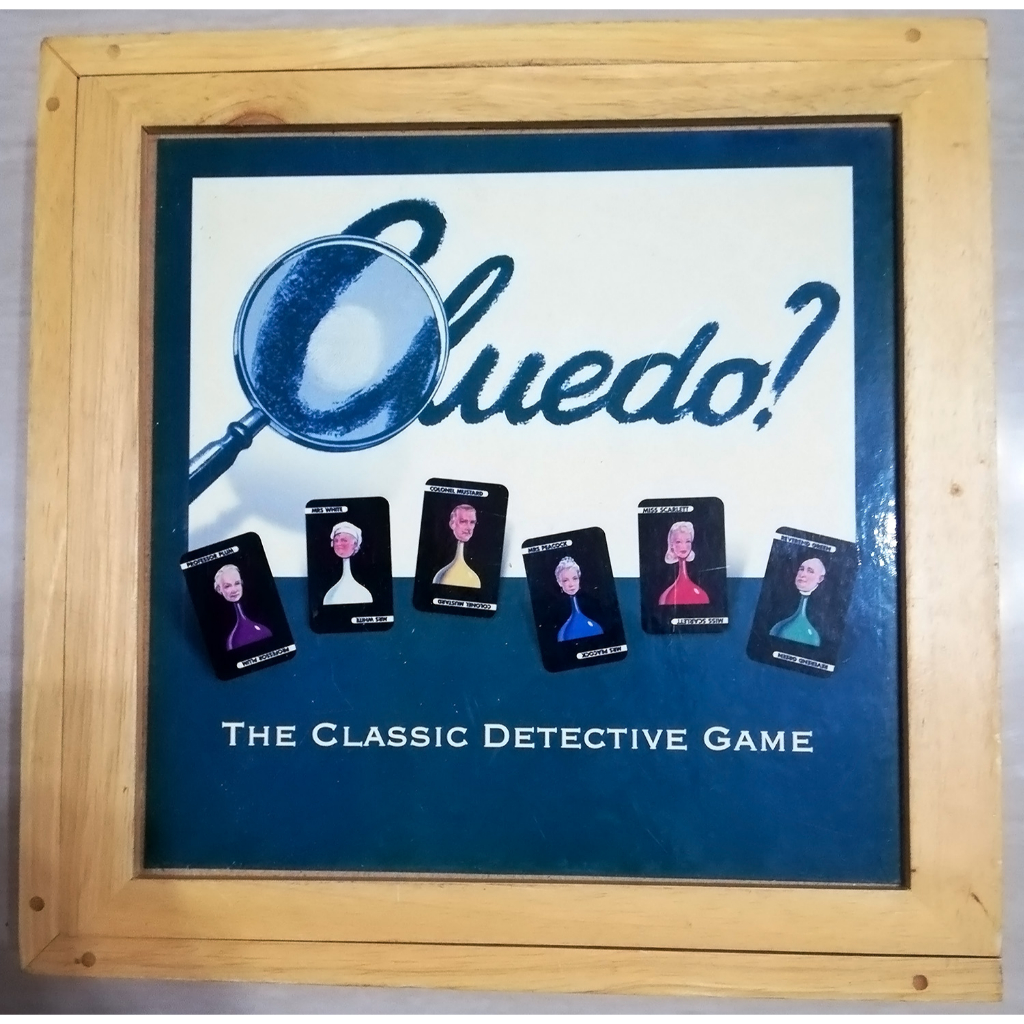 Cluedo Detective Board Game (Nostalgia Series Wooden Box Edition ...