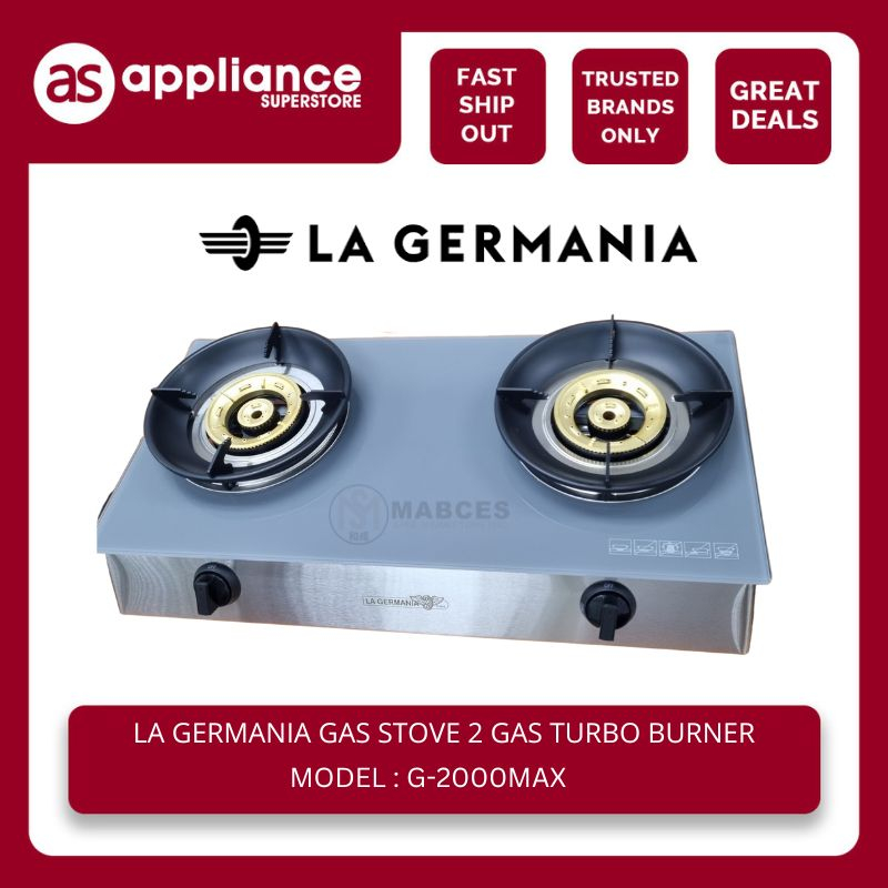 La germania gas stove 2 burner hotsell