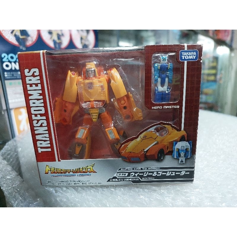 Takara Tomy Transformers Legends LG 29 Wheelie Goshooter headmaster ...
