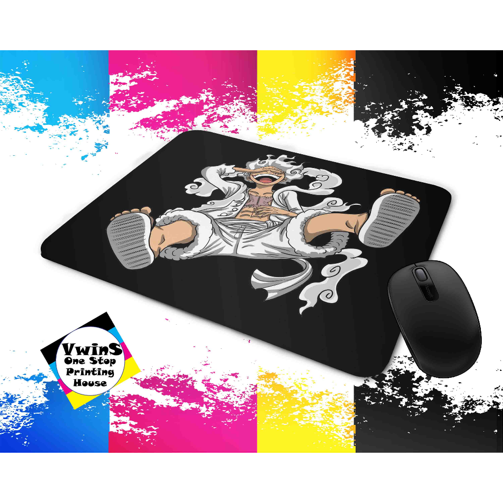 Gear 5 Monkey D Luffy Mousepad! Sun God Nika One Piece Mousepad! Drums ...